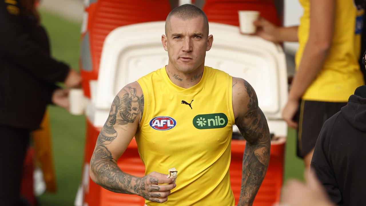 Dustin Martin is going nowhere. Photo by Darrian Traynor/Getty Images