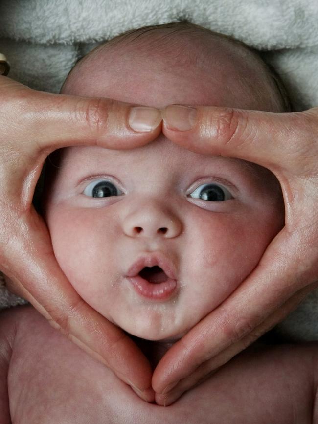 At just nine-weeks-old Joshua Spaulding stole readers’ hearts with this cute picture to celebrate Baby Massage Week. David Caird snapped mum Rachel giving some tender loving care to her bub.