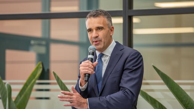 Premier Peter Malinauskas, who will deliver his first “State of the State address” on Wednesday. Picture: Ben Clark