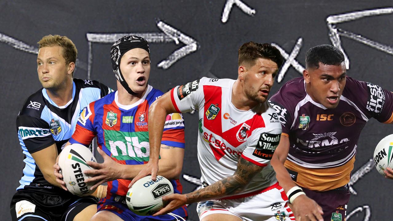 NRL players set for a positional switch in 2019.