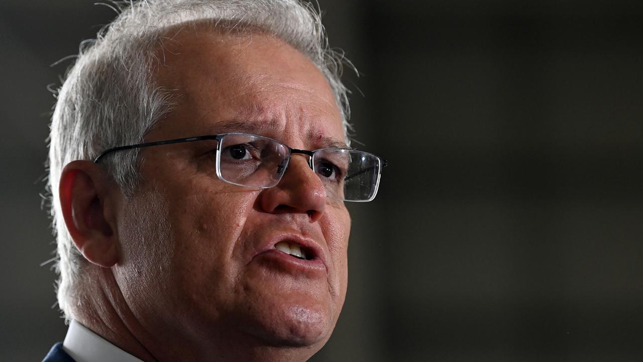 Prime Minister Scott Morrison says the balance must be achieved on climate change. Picture: NCA NewsWire/Bianca De Marchi