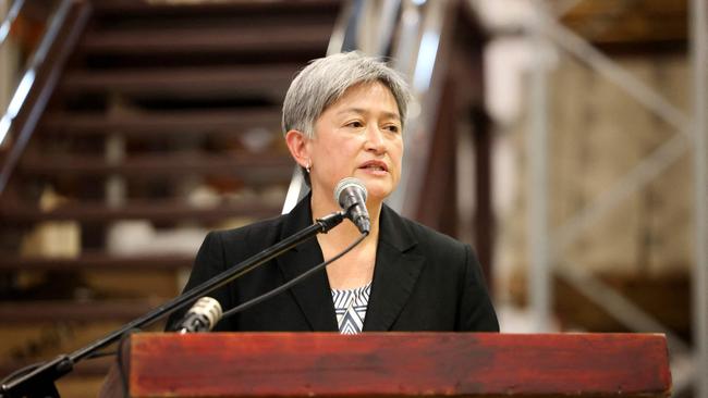 Foreign Minister Penny Wong. Picture: AFP