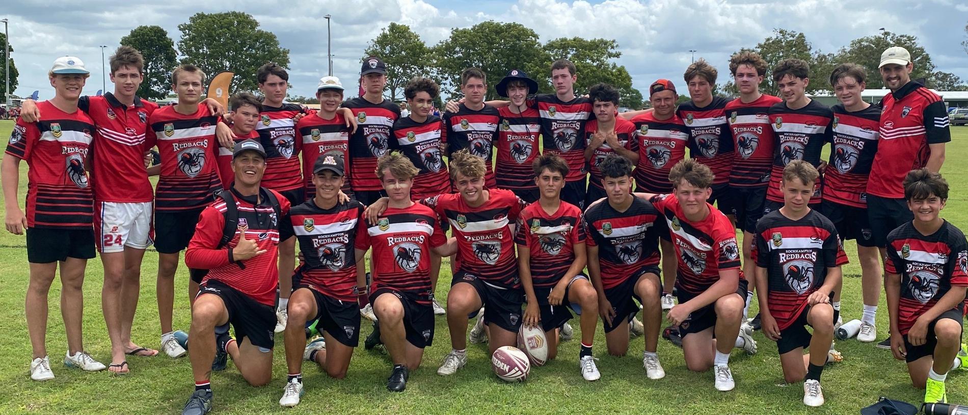 The under-16 boys grand final at the Bundaberg Cup was an all-Rockhampton affair, with Red taking the honours from Black.