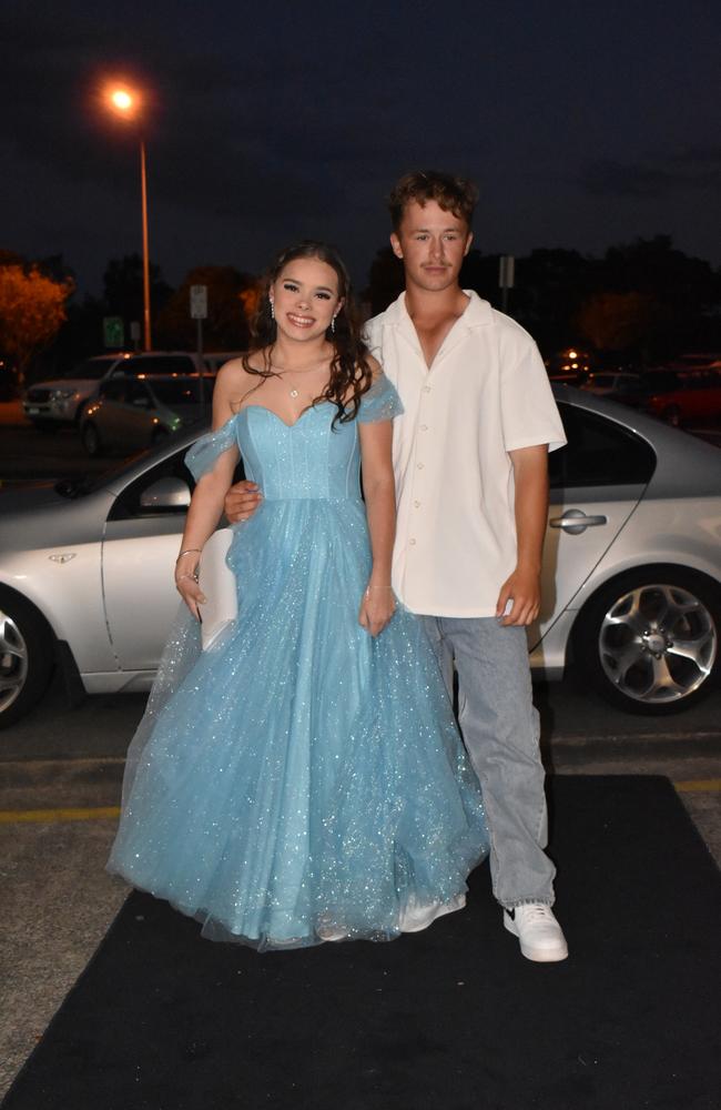 Students at the 2024 Chancellor State College formal.