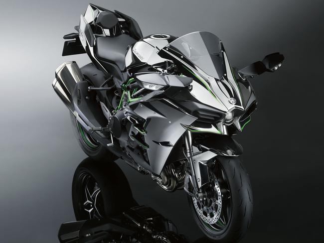 Kawasaki ninja h2 2024 high speed