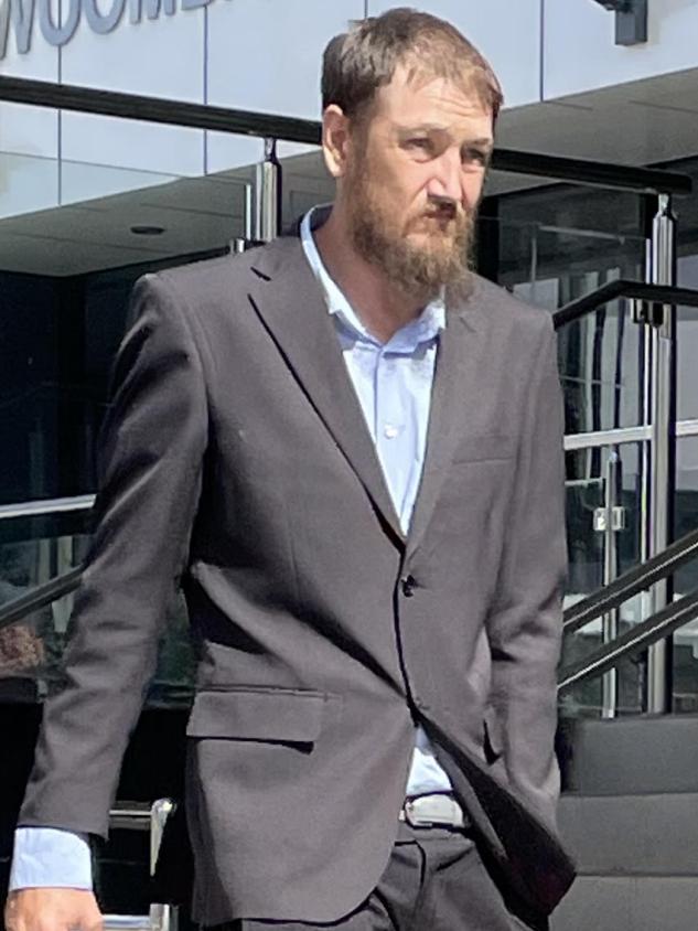 Robert Norman Kelly outside Toowoomba Courthouse 4/5/22.