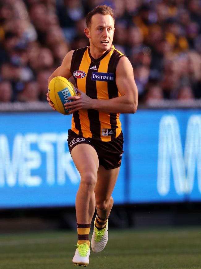 Billy Hartung hasn’t been able to cement a spot in the best 22. Picture: Michael Klein