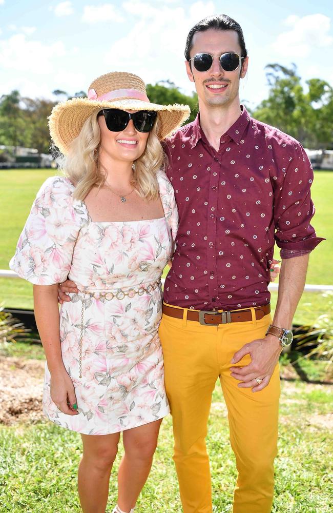 Kimberley and Patrick Emmerson at the Polo &amp; Provedores, Noosa. Picture Patrick Woods.