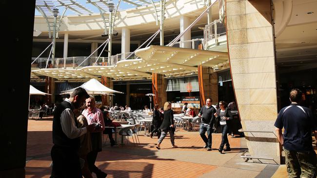 Warringah Mall is currently undergoing a major redevelopment, which will see about 70 shops added. Picture: Braden Fastier