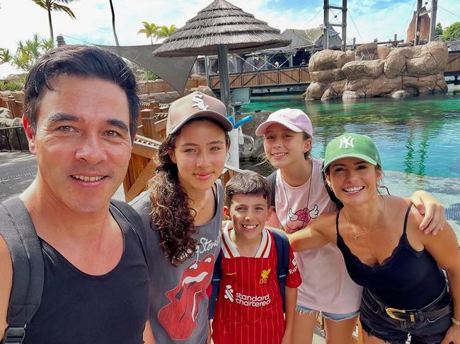 All smile while visiting Sea World. Picture: Instagram