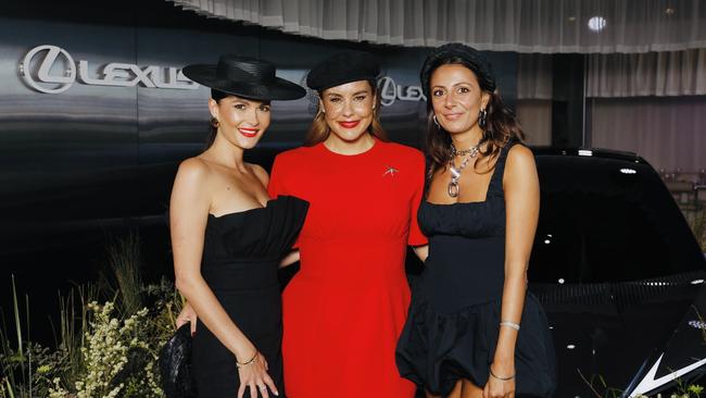 LANDMARK by Lexus - Lexus Melbourne Cup - Credit Magner Media - Chloe Fisher, Lauren Phillips, Jayne