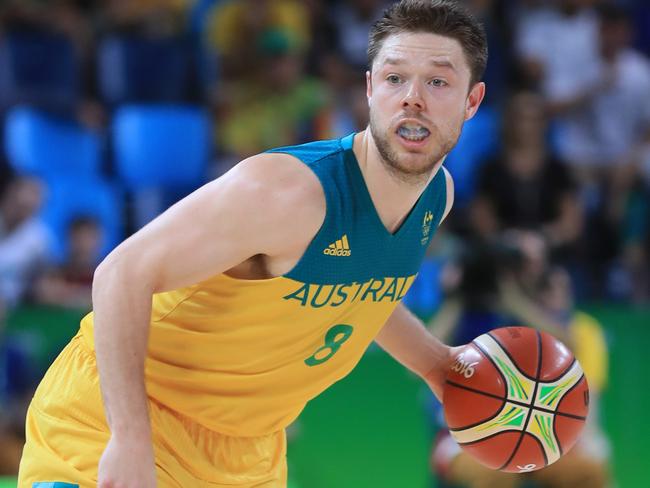 Matthew Dellavedova has had a superb Rio 2016 Olympics. Picture: Alex Coppel.