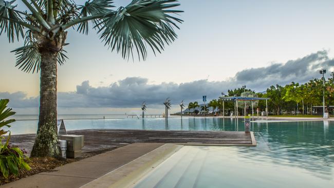 Take the kids north and swim at the famous Cairns Esplanade Lagoon. Picture: iStock