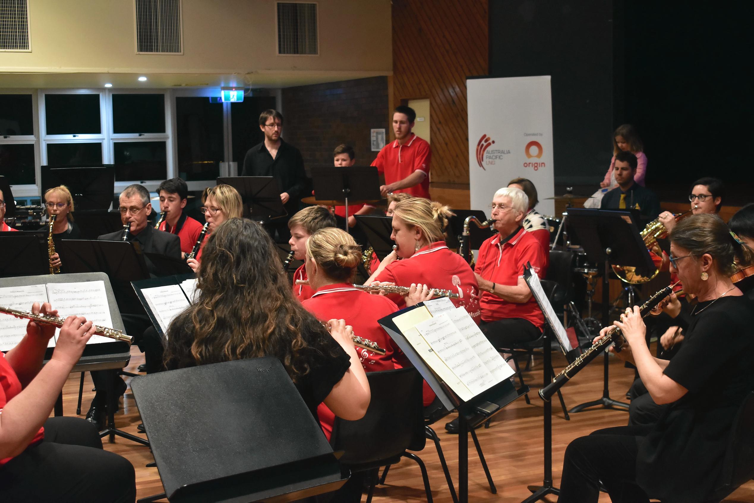 QSO community concert with Maranoa Music Inc. Picture: Jorja McDonnell