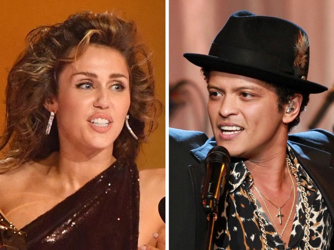 Miley Cyrus sued by Bruno Mars' producers for hit song Flowers.