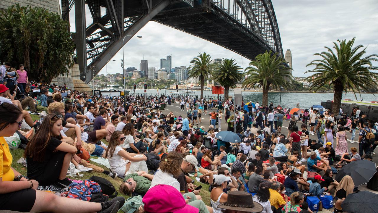 Certain limits on the NYE fireworks display were first introduced in 2011. Picture: NCA NewsWire / Brendan Read