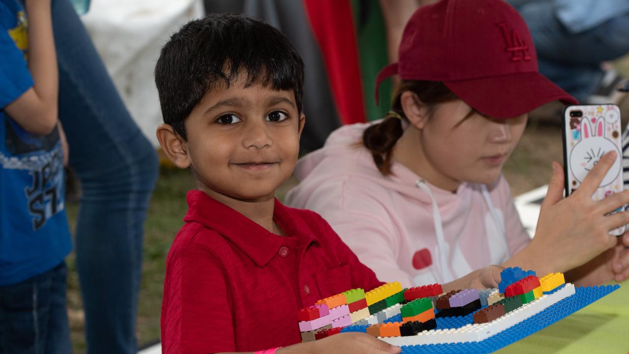 Pratheek Ramireddy 3 at the Cork and Fork festival on the waterfront at Putney on Sunday May 19 2019. (AAP IMAGE / MONIQUE HARMER)