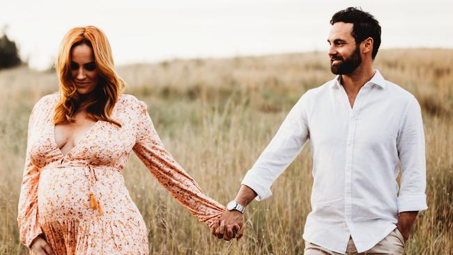 Jules Robinson and Cameron Merchant met on MAFS two years ago and it has been a fairytale romance ever since. Picture: Sandara El-Ayoubi