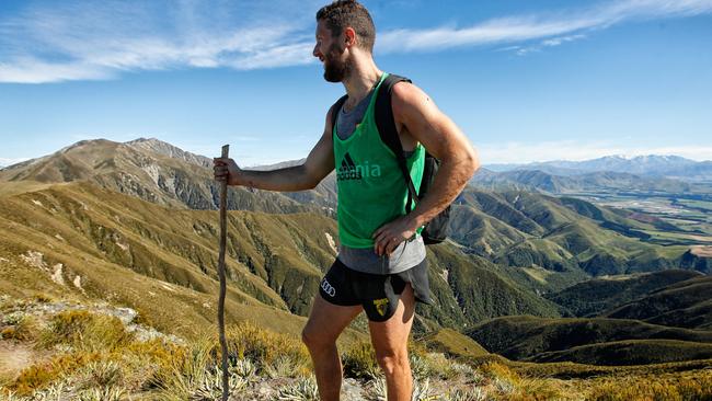 James Frawley on top of the world. Picture: Michael Willson/AFL Media