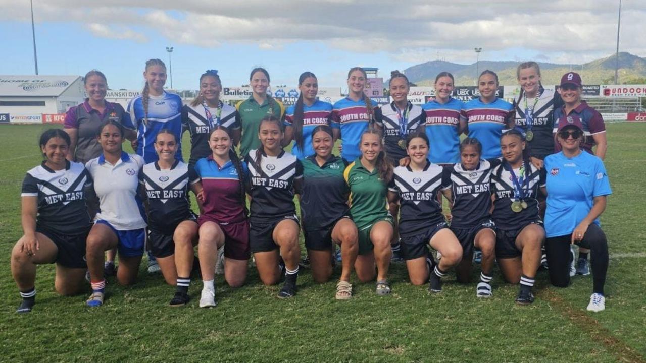 2024 15/16s QUEENSLAND SCHOOLGIRLS SQUAD. Picture: Queensland School Sport 10-18yrs Rugby League