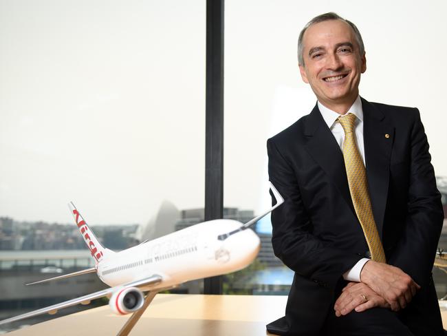 Former Virgin Australia Group CEO and Managing Director John Borghetti. (AAP Image/Dan Himbrechts)