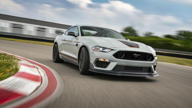 The new Mustang is almost a road car replica.