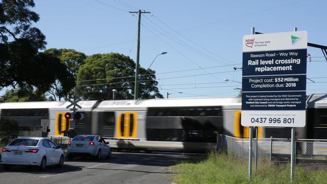 The promised Woy Woy level crossing replacement project is a dead duck after RMS abandons the project.