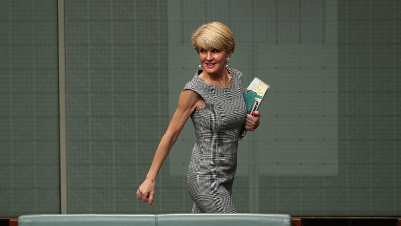 Liberals to pick Julie Bishop's Curtin replacement