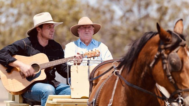 The Cobb & Co festival has commissioned a song by Josh Arnold, a well known country singer in the region.