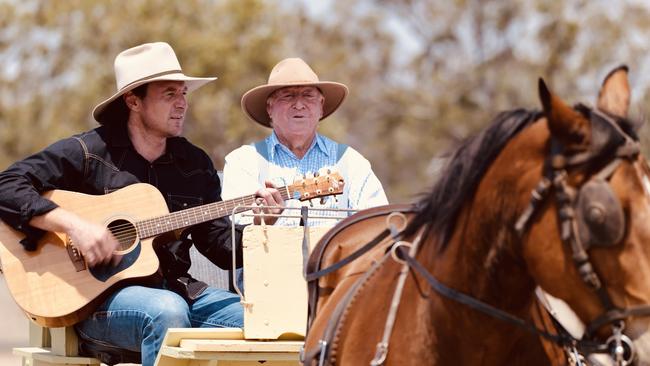 The Cobb &amp; Co festival has commissioned a song by Josh Arnold, a well known country singer in the region.