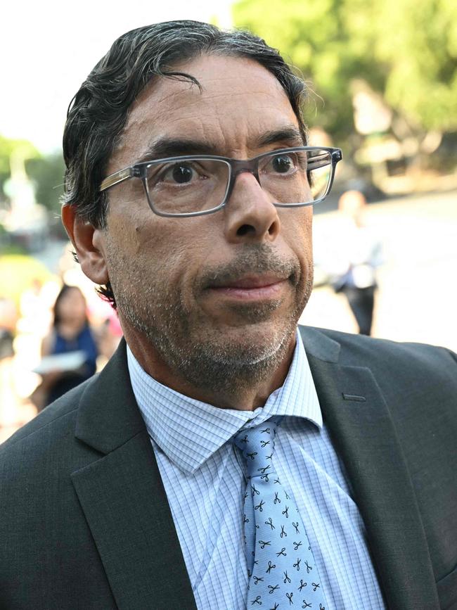 Physician Mark Chavez outside court … Picture: Patrick T. Fallon / AFP