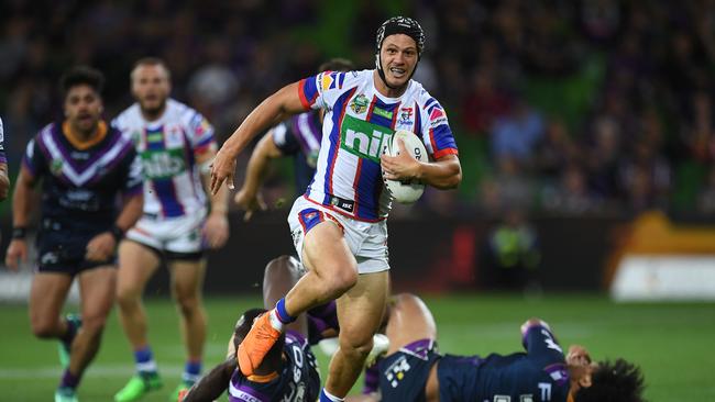 Kalyn Ponga has been near unstoppable to begin the 2018 season. Picture: AAP