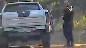 The moment Ricky Maddison gunned down Senior Constable Brett Forte.