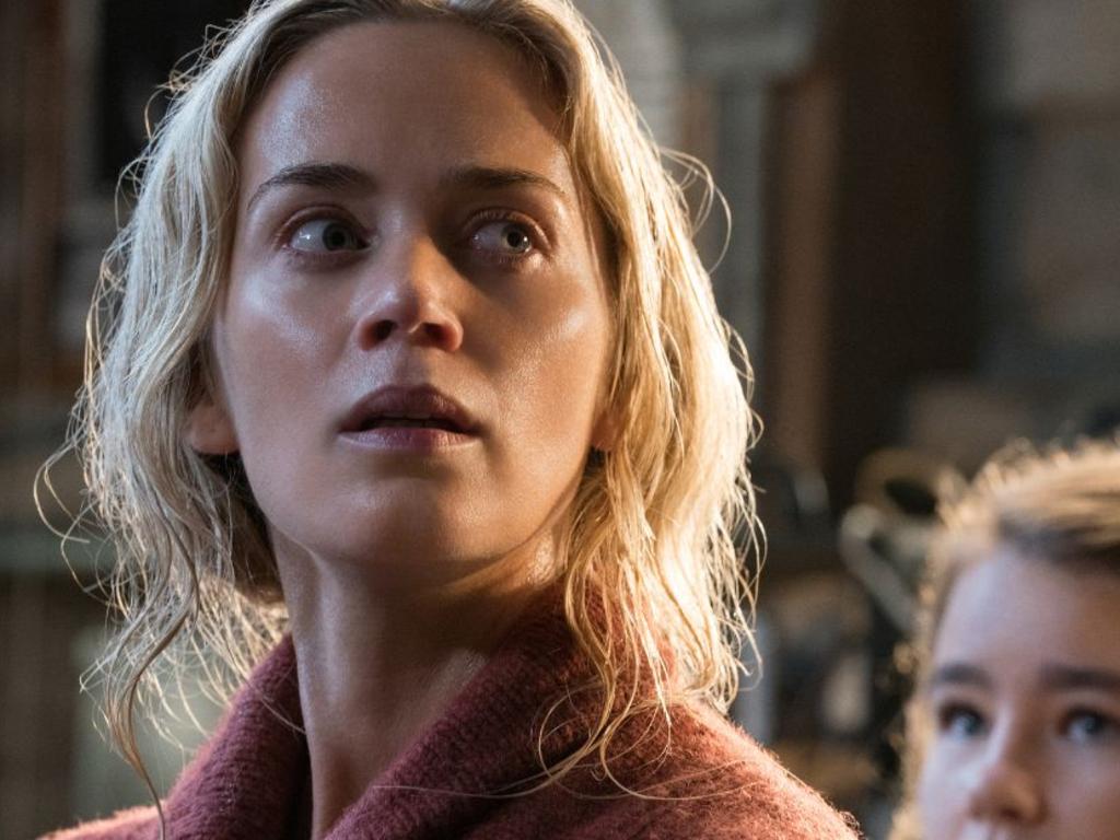 Emily Blunt stars in the chilling movie, A Quiet Place, now streaming on Paramount+. Picture: Paramount+