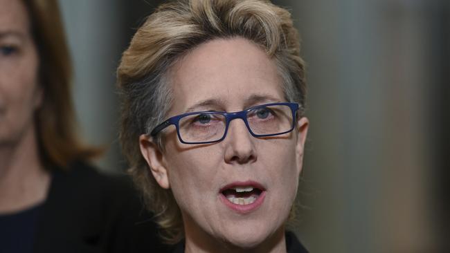 ACTU secretary Sally McManus says there has for too long been a ’real divide between the decision-making process of the RBA and the lived experiences of working people’. Picture: Martin Ollman/Getty Images