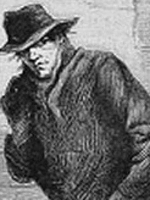 <i>The Illustrated London News</i> picture of “a suspicious character” on October 13, 1888. Could the sinister figure be Porriott?