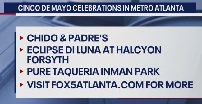 Cinco de Mayo celebrations in metro Atlanta