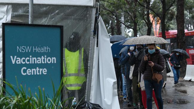 Fully vaccinated people can enjoy eased restrictions from September 13. Picture: NCA NewsWire/Bianca De Marchi