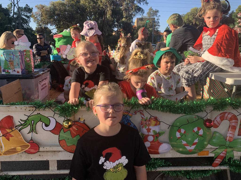 The Port Pirie council's Grinch float brought an element of mischief to proceedings. Picture: Isaac Selby