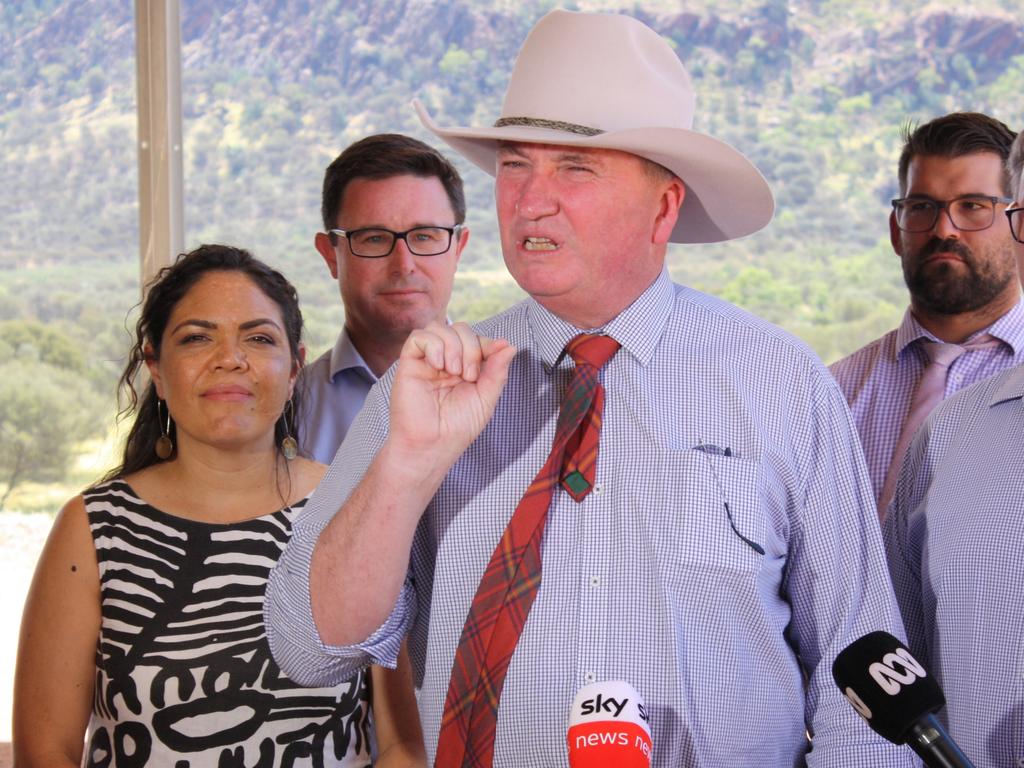 Barnaby Joyce reluctantly led the Nationals to accepting the net zero target last year. Picture: Lee Robinson.