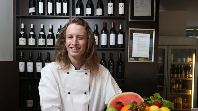 The restaurant was bought by then 20-year-old chef Ryan Humphries last year. Picture: Glenn Hampson