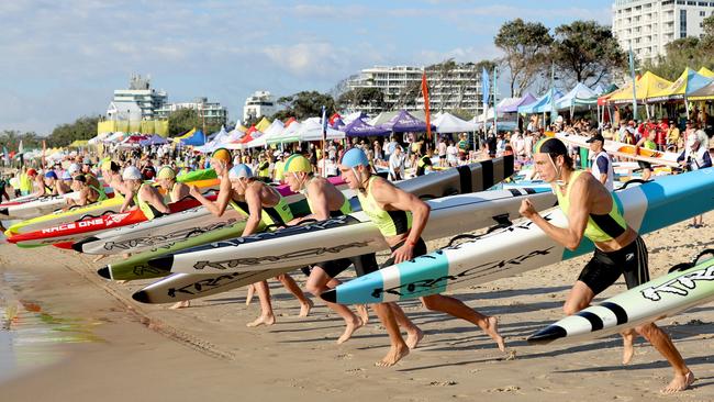 Saturday action from Aussies 2024. Picture: Brian Thaulov/SLSA.