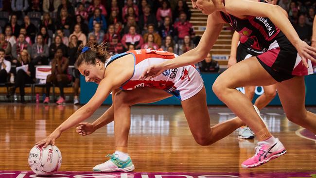 Swift's Maddy Proud will lead by example in Super Netball 2019.