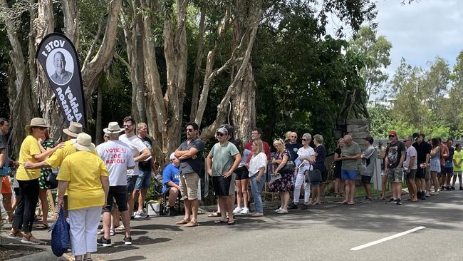 Maroochydore polling booth. Picture – Iwan Jones.