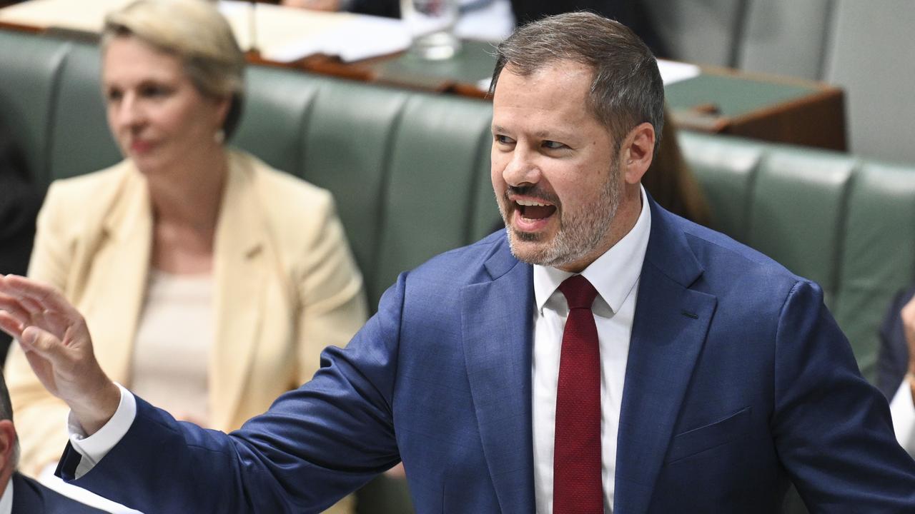 Labor frontbencher Ed Husic blasted the Coalition on its response to the war. Picture: Martin Ollman/NCA NewsWire.