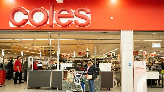 Major supermarkets have said shoppers have moved away from the ‘once-a-week, large grocery shop’. Picture: NCA NewsWire/ Morgan Sette