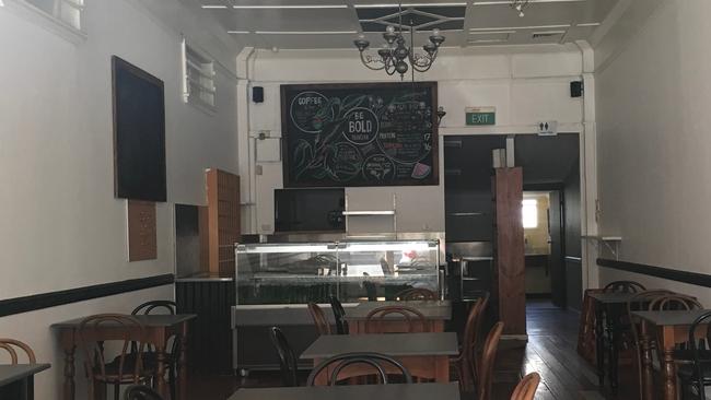 Cafe Be Bold recently closed and rising rents and lack of parking are some of the reasons being blamed on eateries closing down in the "Village'. Picture: Darren Cartwright