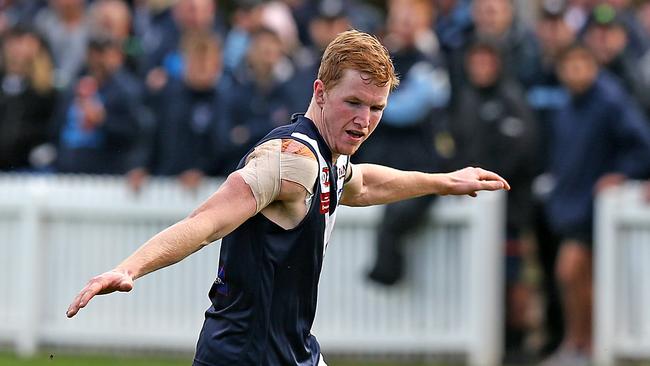 Matthew Darby impressed with four goals. Picture: Tim Carrafa