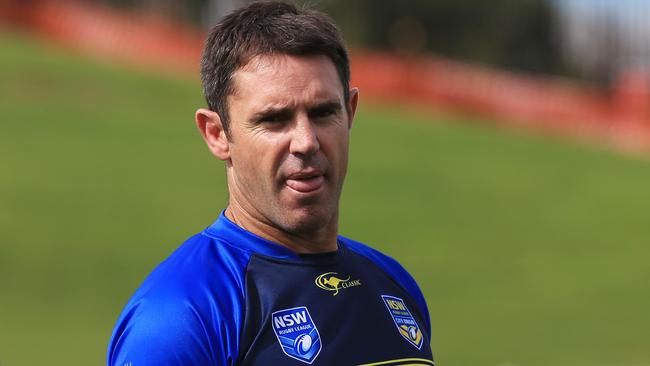 Brad Fittler is the favourite to take over as NSW coach. Picture: Toby Zerna