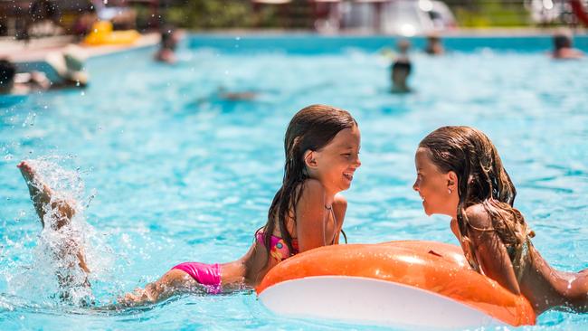 It is much cheaper to swim in regional Victoria than Melbourne. Picture: Supplied.